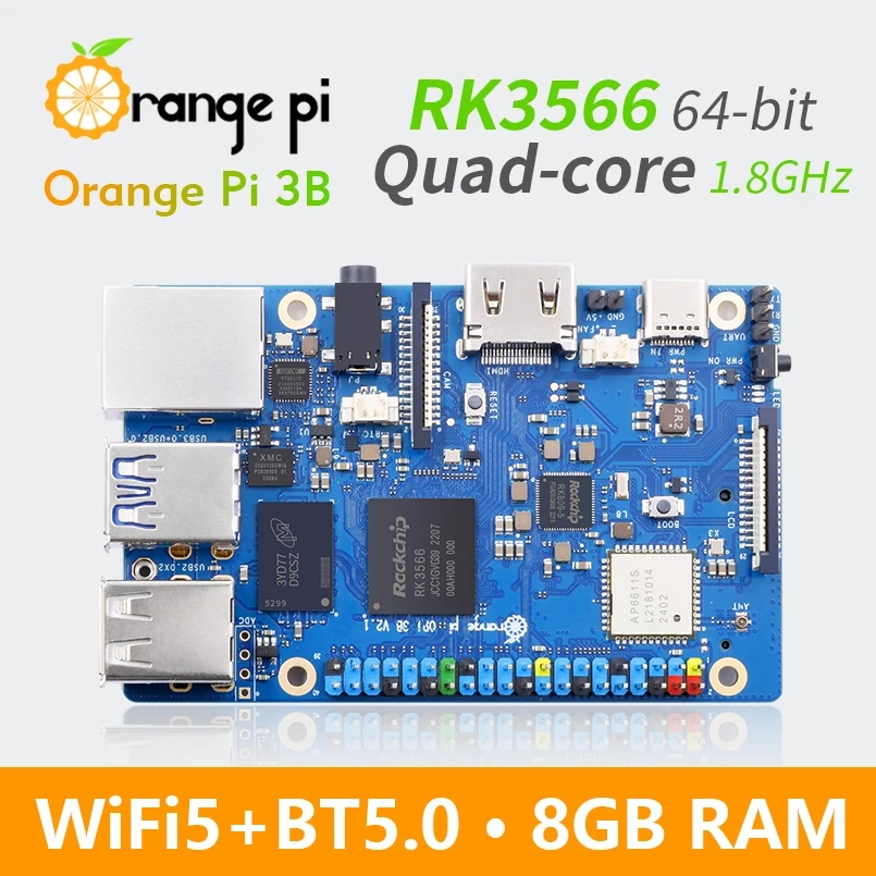 오렌지 파이 3B 8GB 4GB 2GB 램 RK3566 - Ram Memory Module 리뷰 및 가격