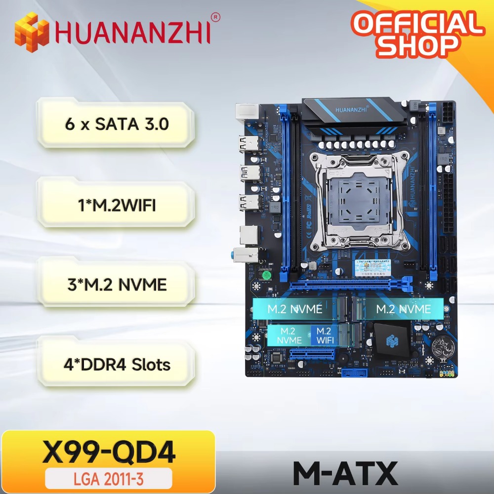 HUANANZHI X99 QD4 LGA 2011-3 X - Server Memory Ddr4 리뷰 및 가격