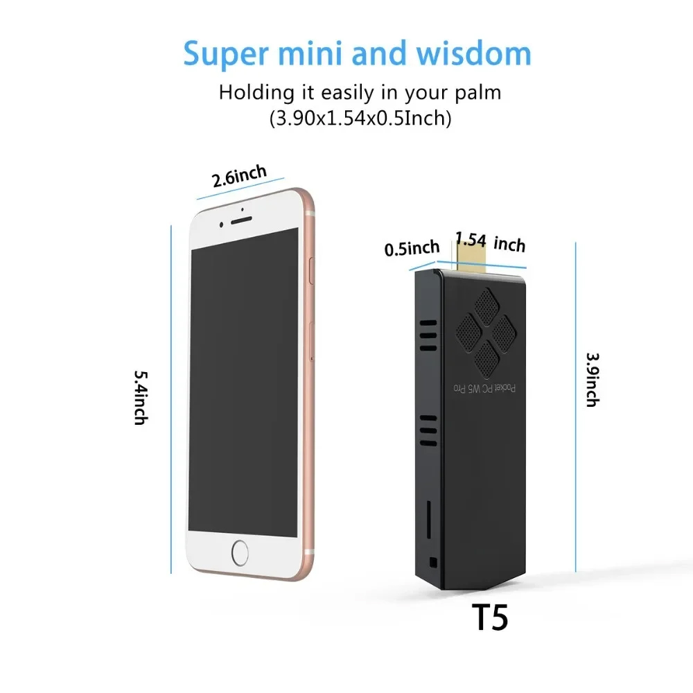 T5/W5 PRO 미니 PC 윈도우 10 홈 컴퓨터 포 - Ram Memory Module 리뷰 및 가격