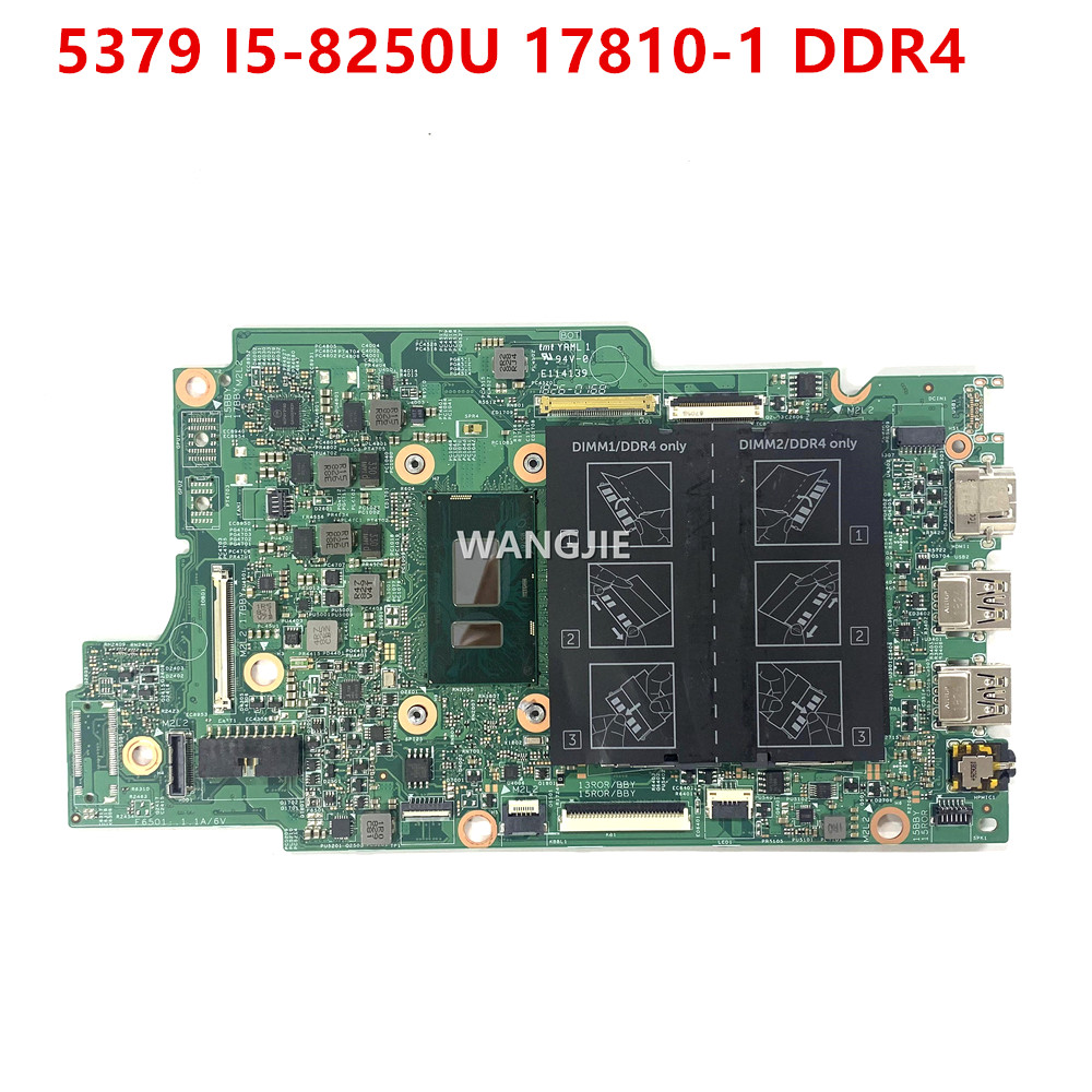 17810-1, 델 인스피론 5379 노트북용 메인보드 - Ddr4 16Gb 리뷰 및 가격